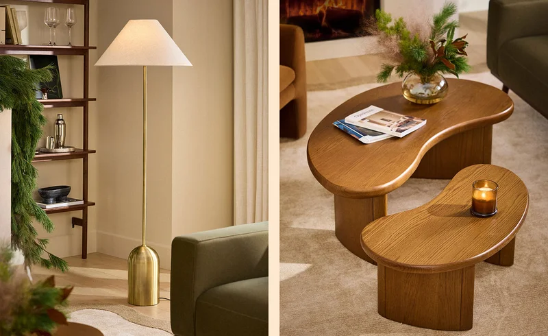 Shop living room.