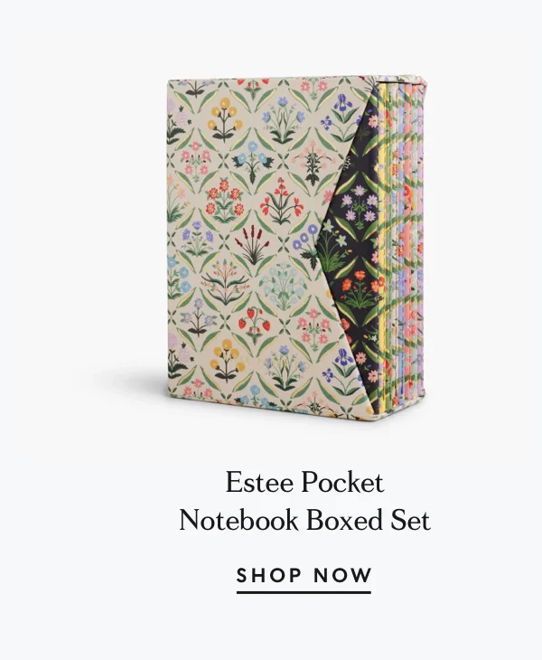 Estee Pocket Notebook Boxed Set