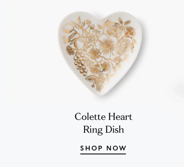 Colette Heart Ring Dish