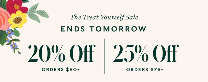 Shop Treat Yourself Sale