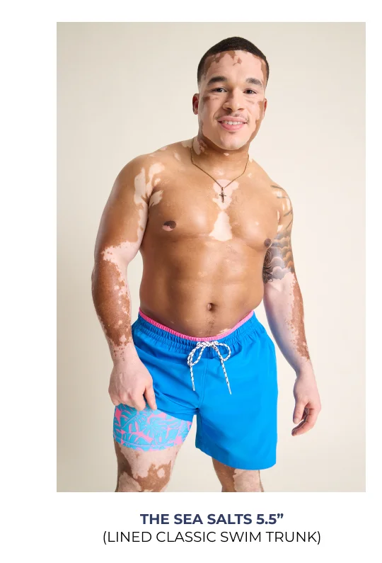 Lined Classic Swim Trunk: The Sea Salts 5.5"