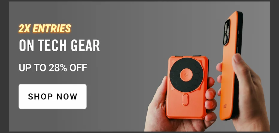 Tech Gear up to 28% OFF