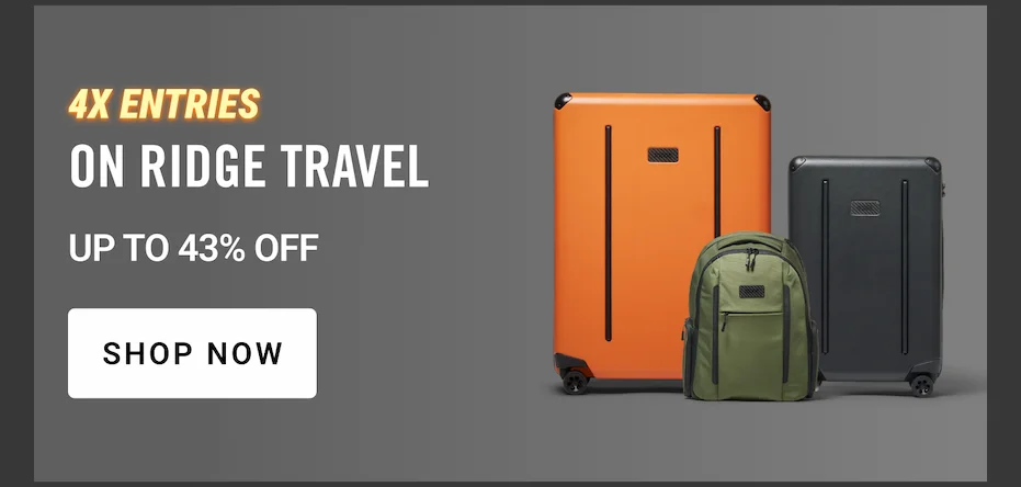 Ridge Travel up to 43% OFF