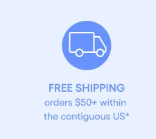 Free Shipping orders $40+ within the contiguous US*