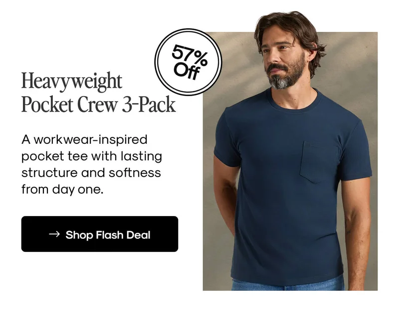 Heavyweighted Pocket Crew 3-Pack