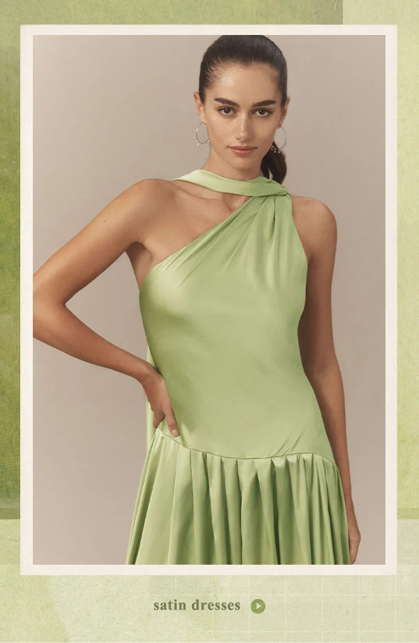 satin dresses