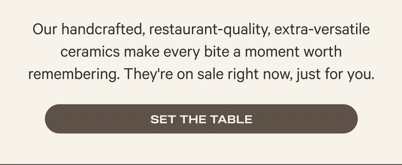 SET THE TABLE