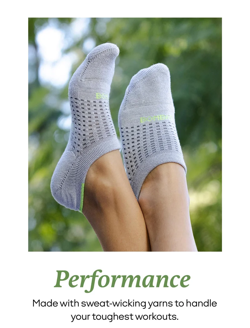 Performance | Made with sweat-wicking yarns to handle your toughest workouts.