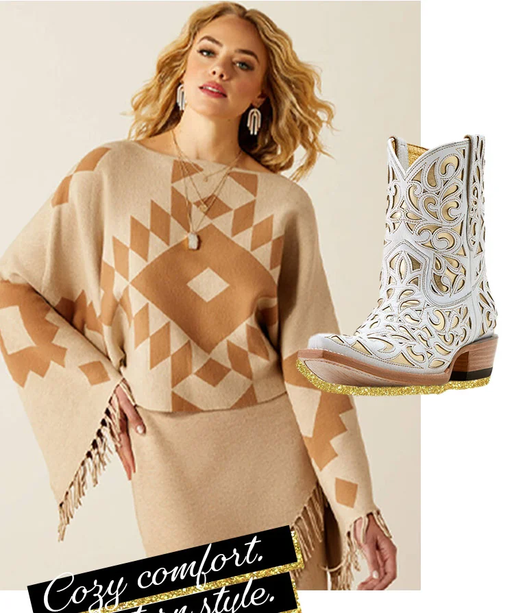 Cozy comfort. Western style.