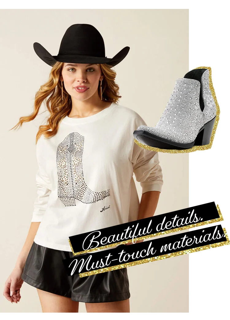 Beautiful details. Must-touch materials.