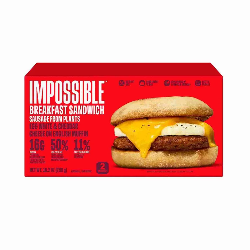 Plant-Based Breakfast Sandwich, 10.23 Oz