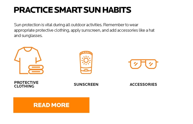 Read more on sun safety tips