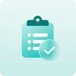 Teal validation icon
