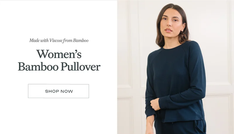 Shop the women's bamboo pullover now