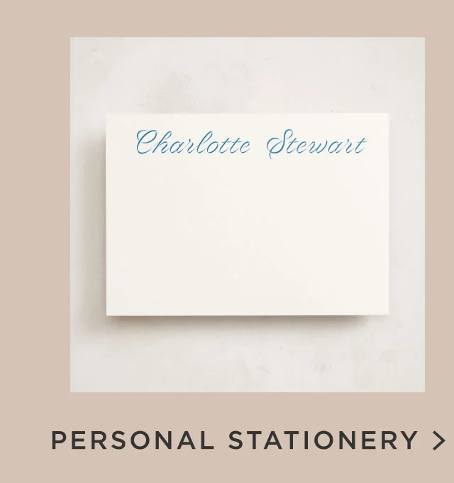 Personalized Stationery