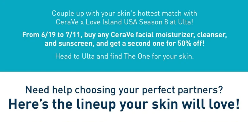 HERE'S THE LINEUP YOUR SKIN WILL LOVE
