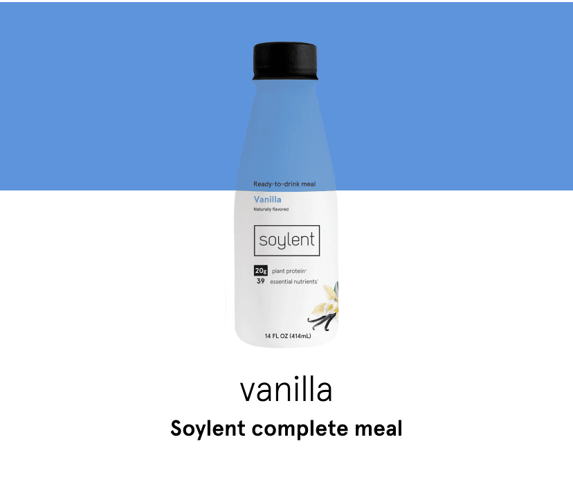 Soylent complete meal - vanilla