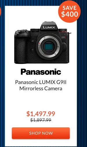 Panasonic LUMIX G9II Mirrorless Camera