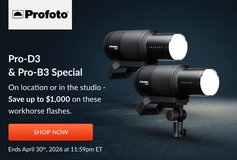 Profoto Pro-D3 & Pro-B3 Special | Shop Now