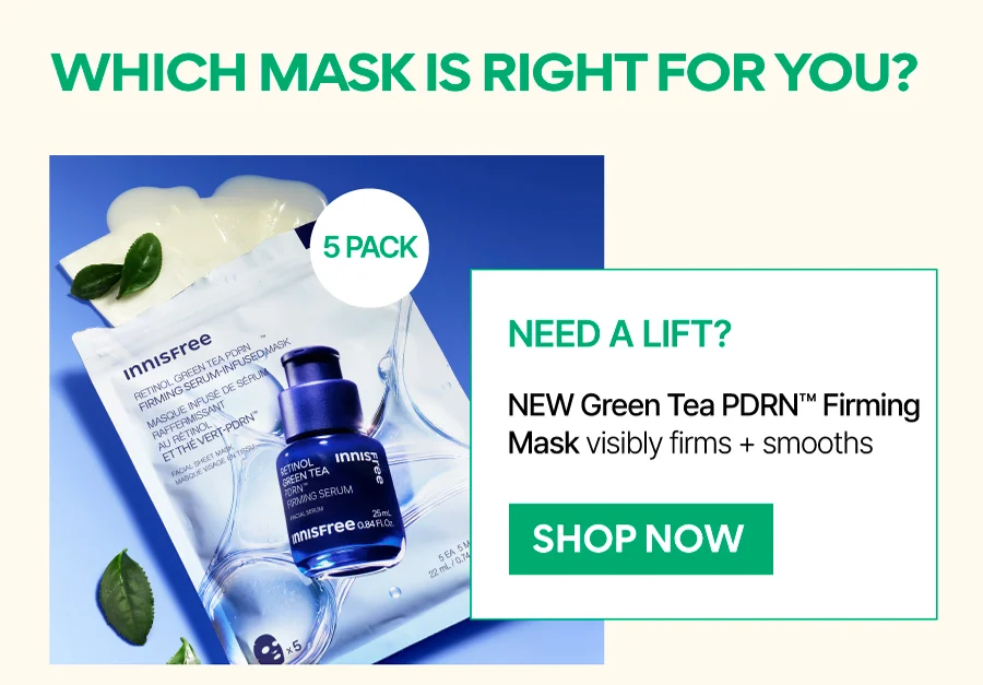 SERUM SHEET MASK GREEN TEA PDRN