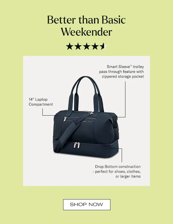 Shop Better Than Basic Weekender