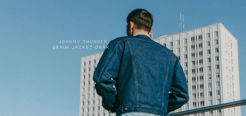 Johnny Thunder Denim Jacket Dark Blue