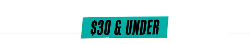 $30 & Under