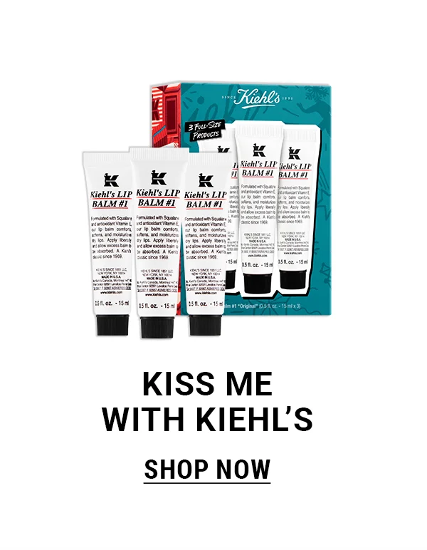 Kiss Me With Kiehls