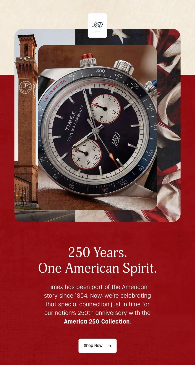 Shop Now (America 250 Collection) - Timex
