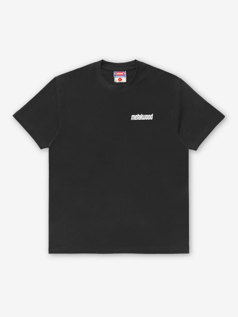 Image of Metalwood Pool T-Shirt - Black