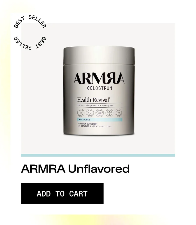 Best seller. ARMRA Unflavored. Add to Cart.