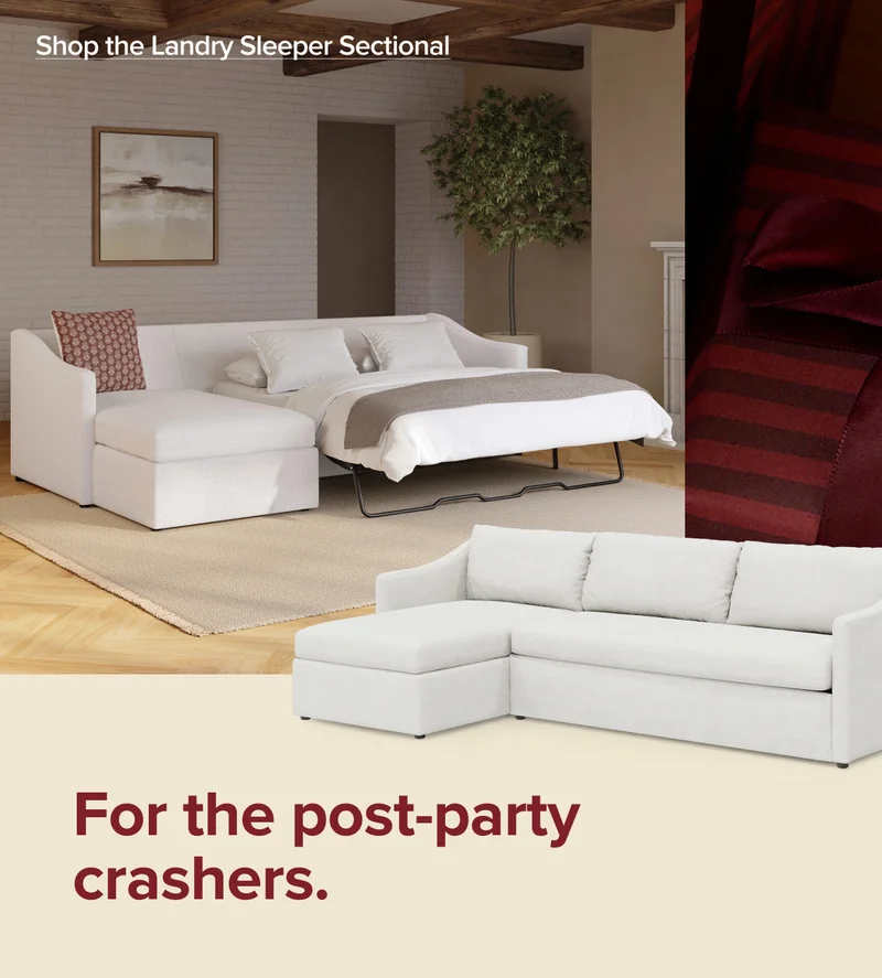 For the post-party crashers.