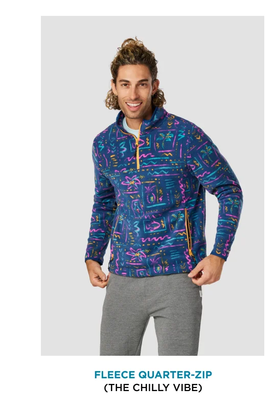Fleece Quarter-Zip: The Chilly Vibe
