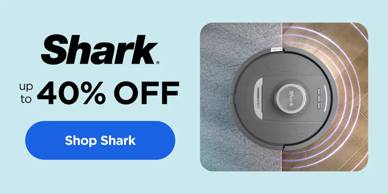 Shark up to 40% off.