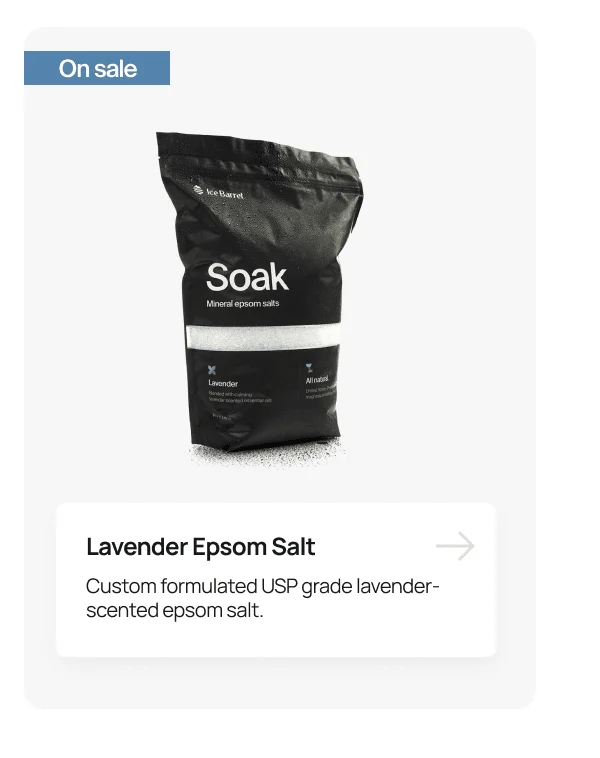 Lavender Epsom Salt