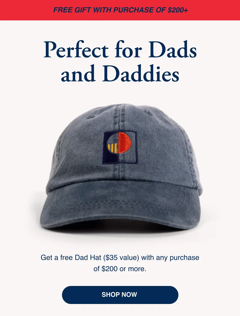 Free Gift With Purchase