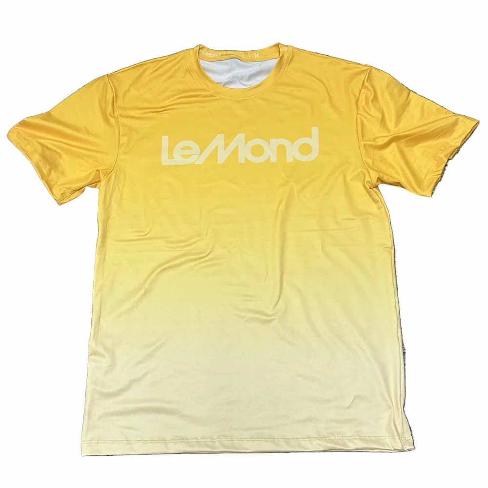 LeMond Performance Tee Yellow Full View