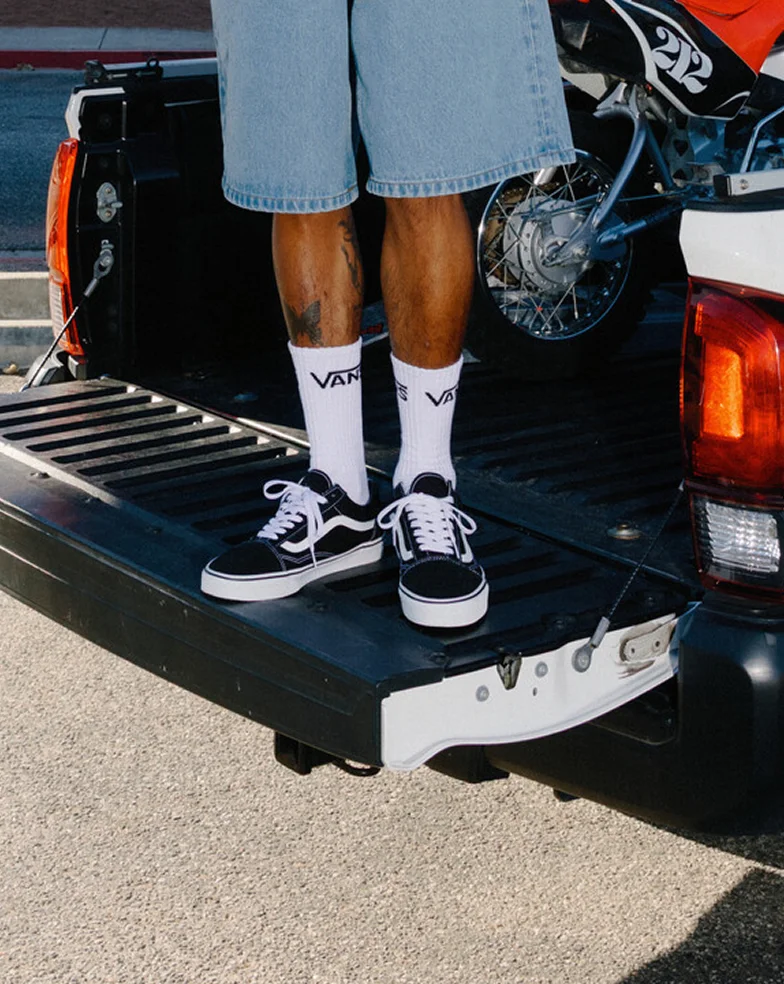 Black White Old Skool Shoe