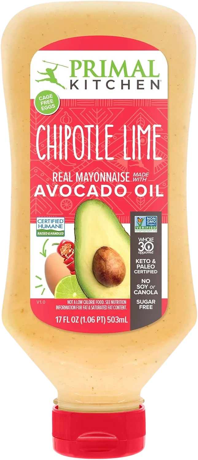Image of Primal Kitchen Squeeze Chipolte Lime Real Mayo with Avocado Oil