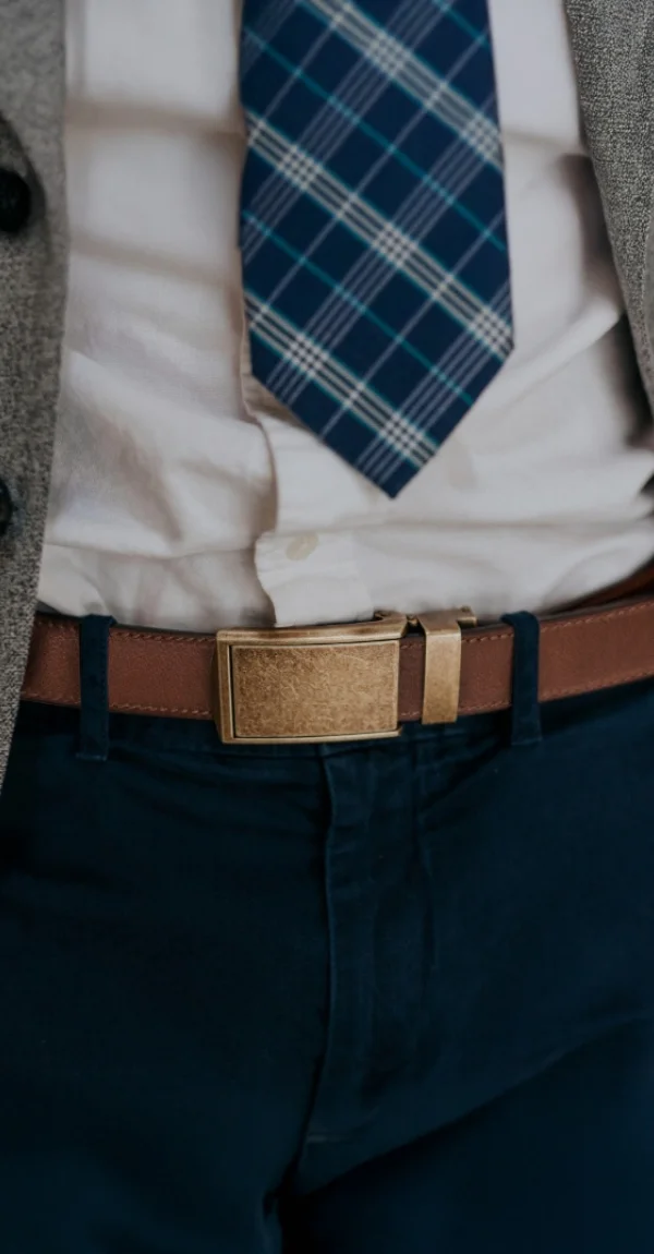 Deal of the Day: 40% OFF Brown Full Grain Leather Belt
