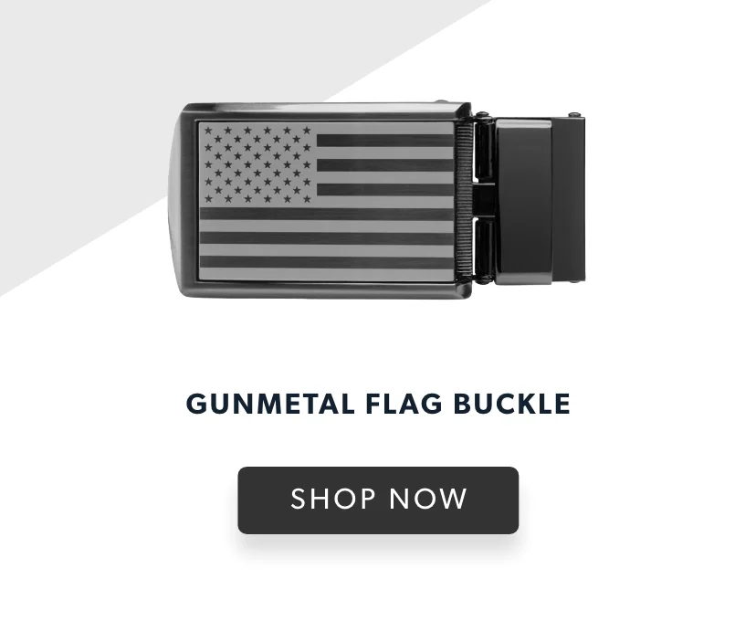 Graphite Flag Buckle