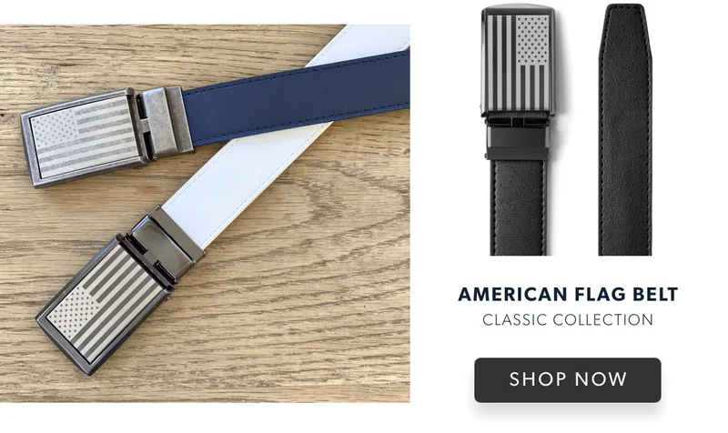 American Flag Belt