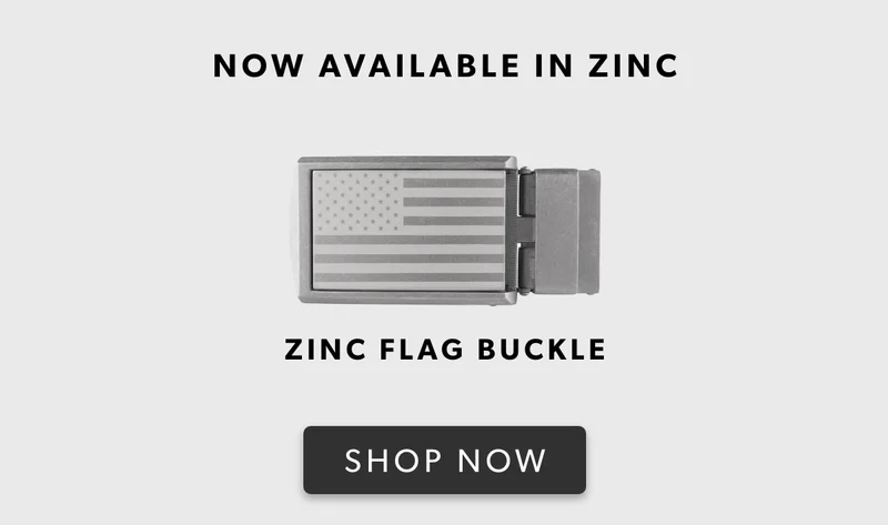 Shop Zinc Flag Belt