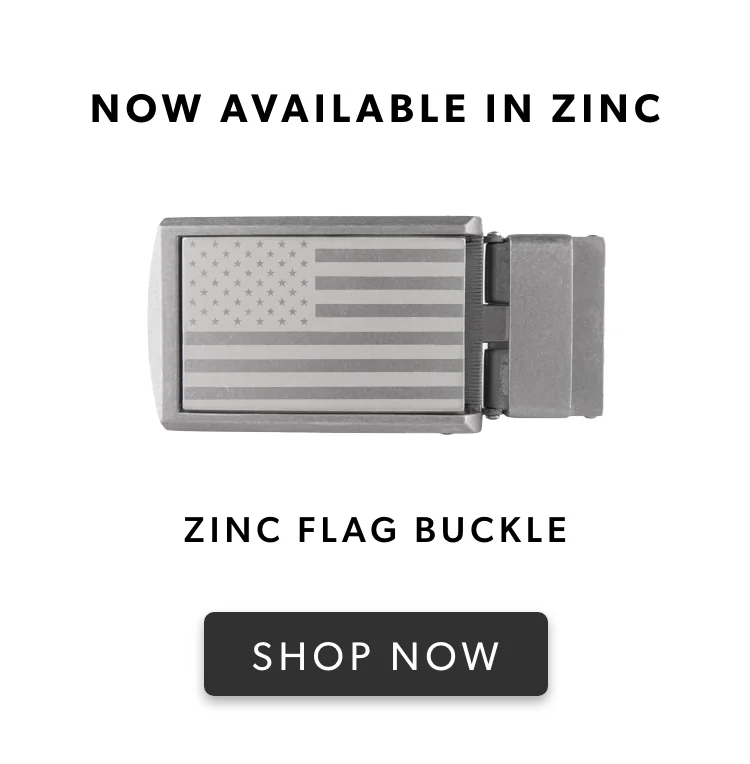 Shop Zinc Flag Buckle