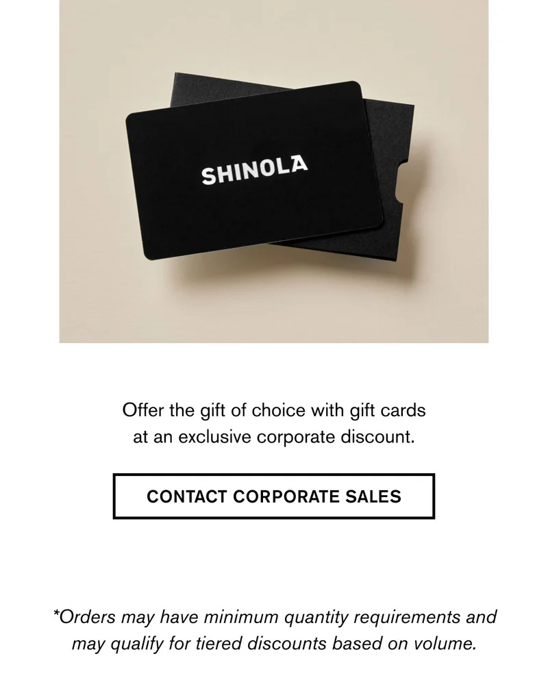 Offer the gift of choice with gift cards at an exclusive corporate discount. | CONTACT CORPORATE SALES | *Orders may have minimum quantity requirements and may qualify for tiered discounts based on volume.
