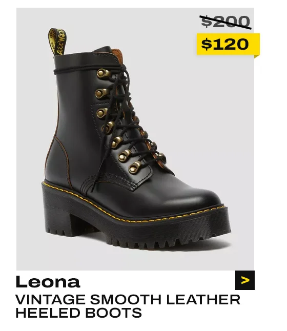 Leona Women's Vintage Smooth Leather Heeled Boots