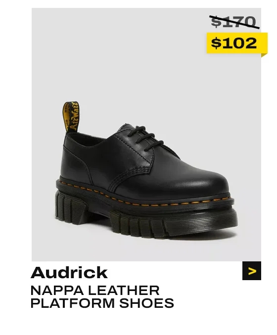 Audrick Nappa Leather Platform Shoes