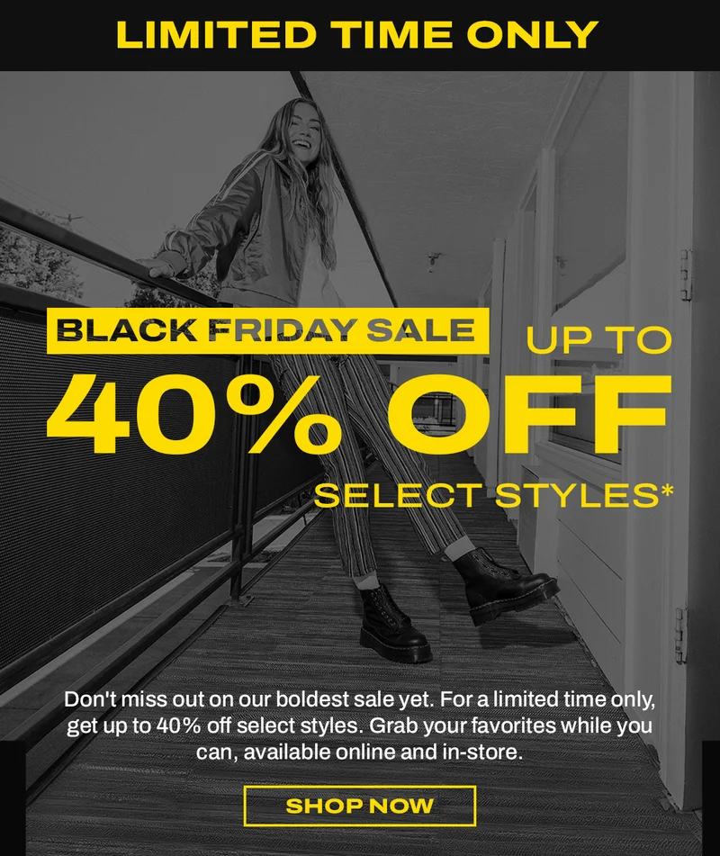 Shop the DM's Black Friday Sale