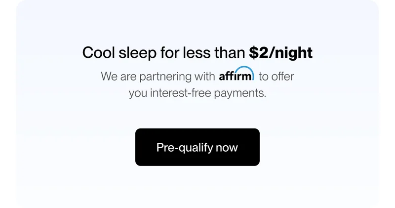 Cool sleep for less than $2/night.