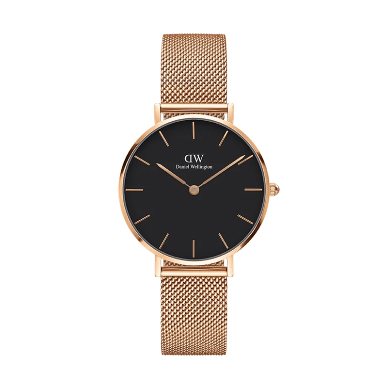 Image of Petite Melrose Black Rose Gold